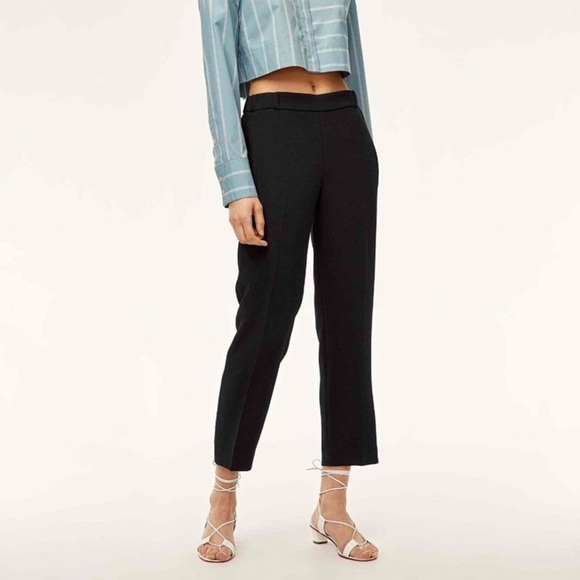 Aritzia Pants - ARITZIA - Wilfred - Darontal Cropped Pant - Black